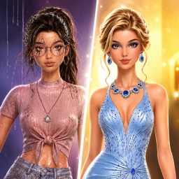 Biểu tượng Makeover Muse: Match 3 & Story